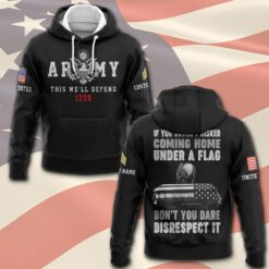 US Army, E 8 Army Master Sergeant - Hoodie