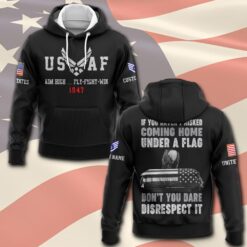 US Air Force , Service Before Self - Hoodie