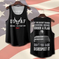 US Air Force , Always Remember, Never Forget - Tank-Top