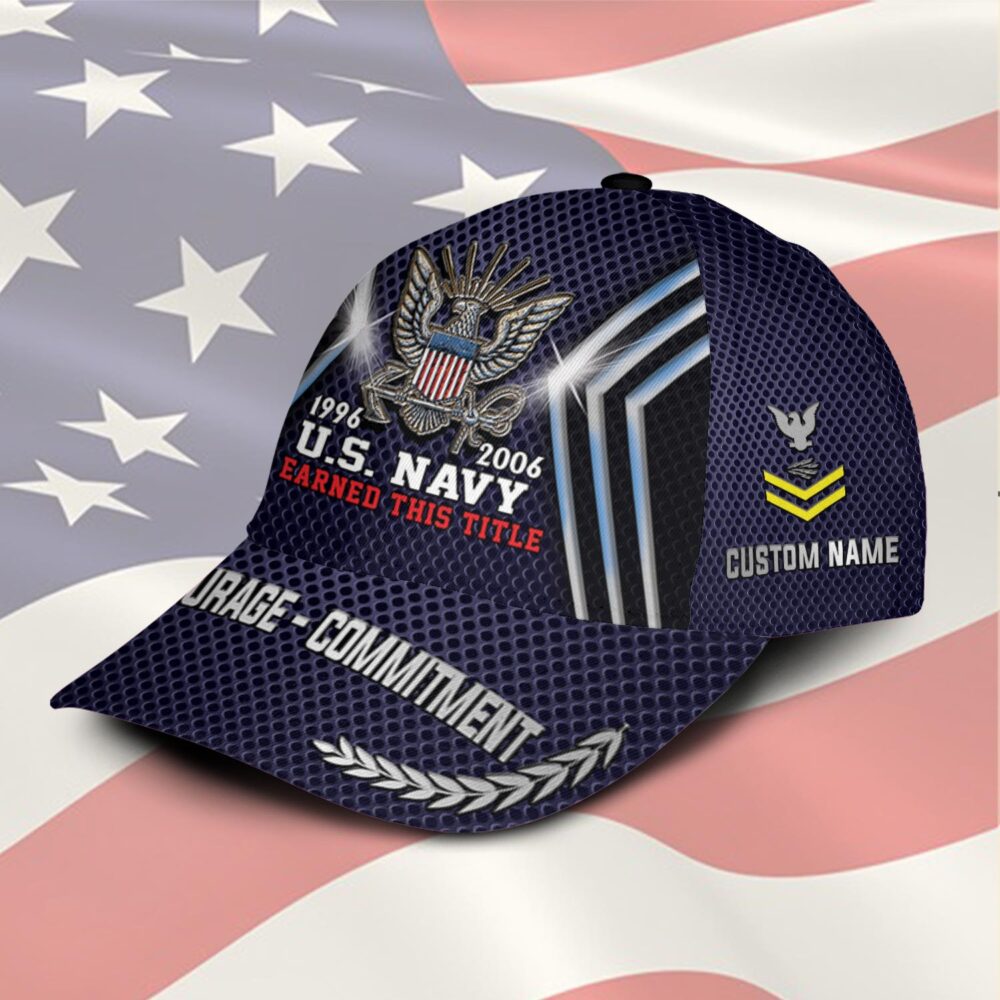 US Navy, I Walked The Walk - Classic Cap - Image 2