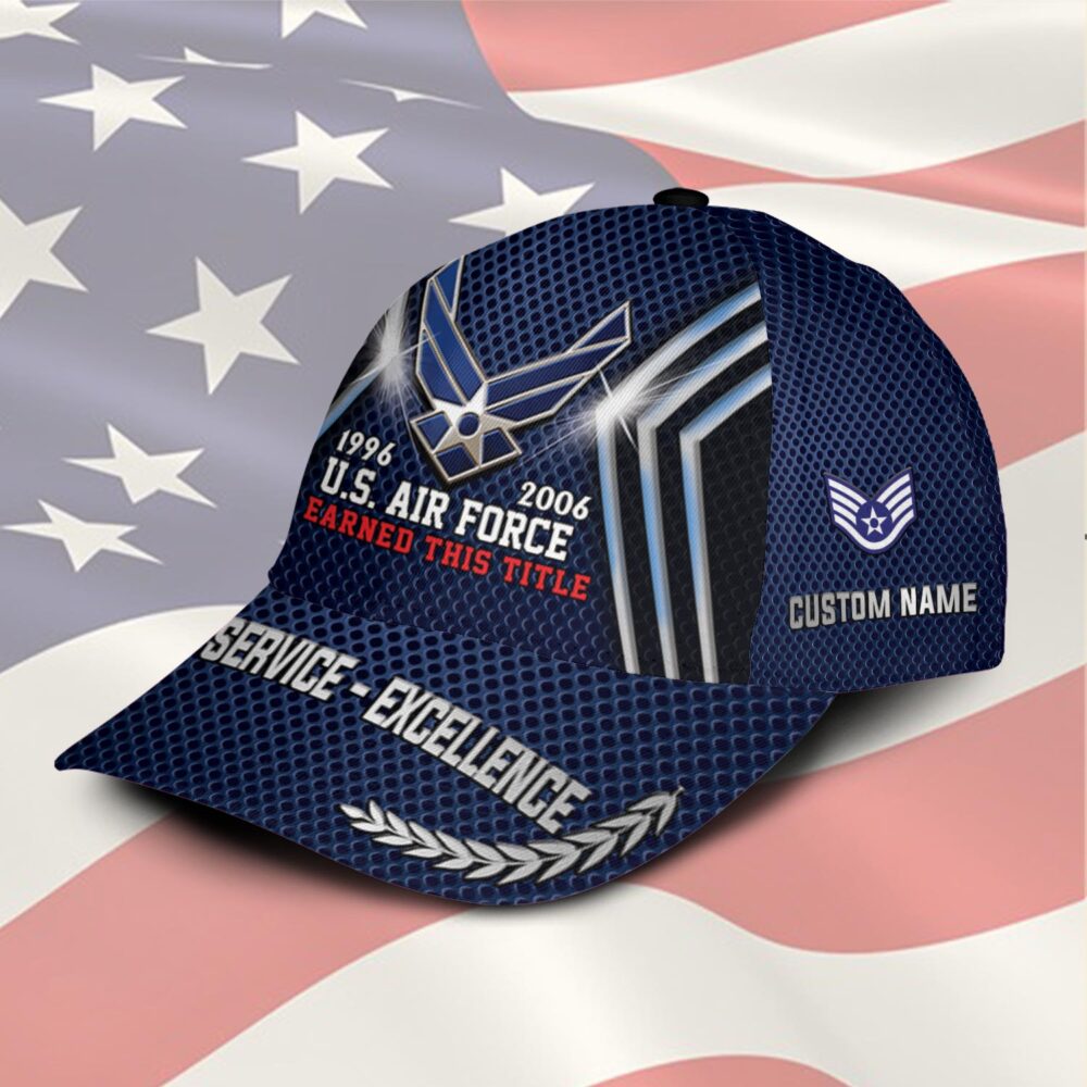 US Air Force, E 7 Air Force First Sergeant - Classic Cap - Image 2