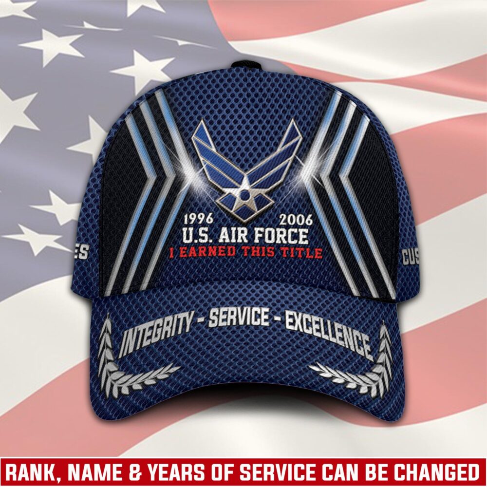 US Air Force, E 7 Air Force First Sergeant - Classic Cap