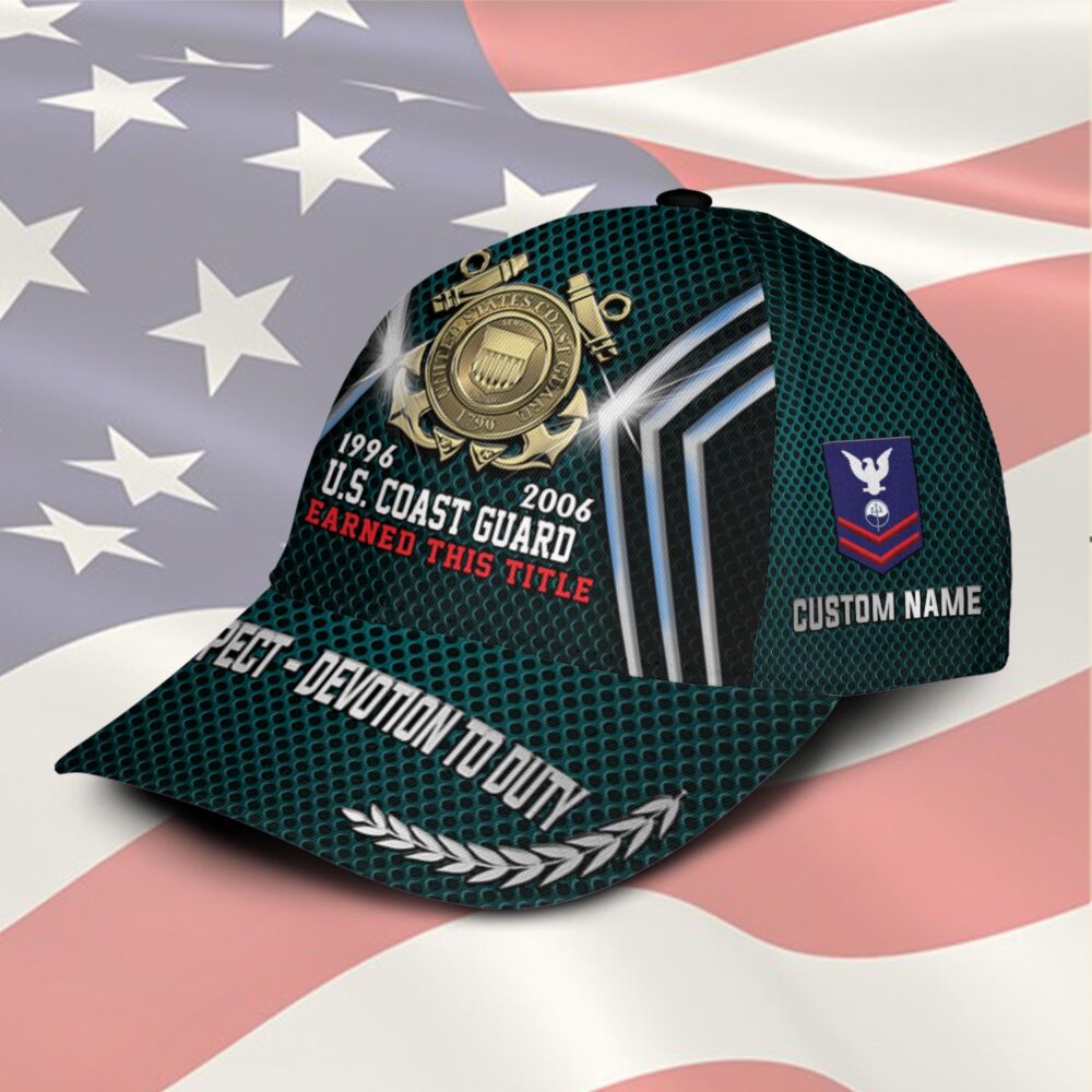 US Coast Guard, Born Ready - Classic Cap - Image 2