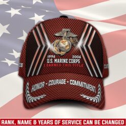 US Marine Corps, E 5 Marines Sergeant - Classic Cap