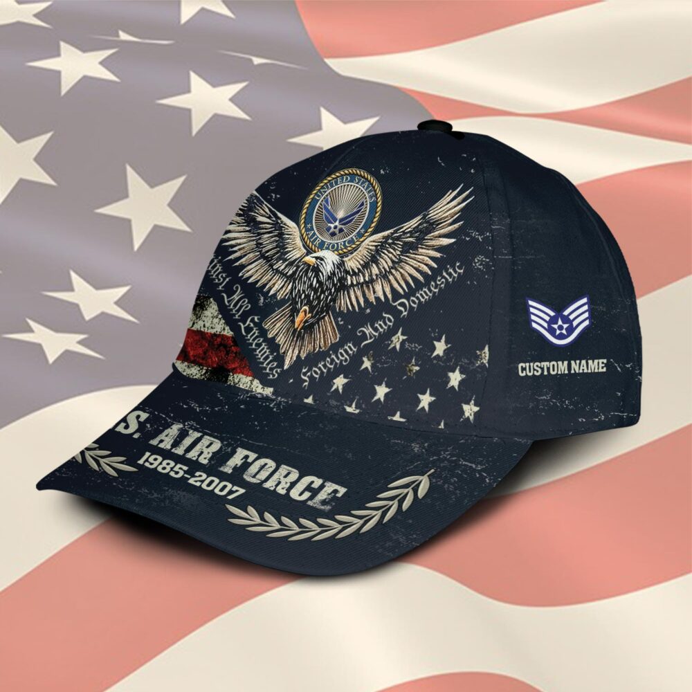 US Air Force, Remember - Honor - Respect - Classic Cap - Image 2