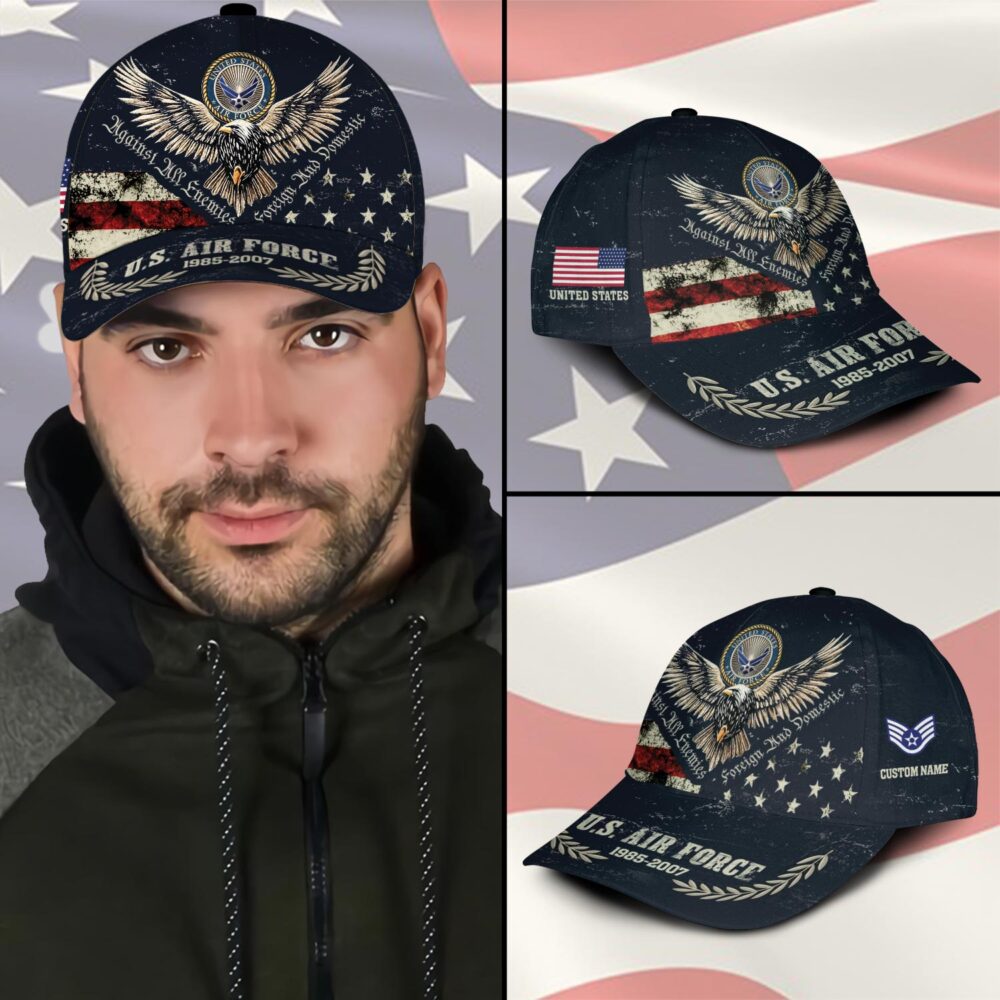US Air Force, Remember - Honor - Respect - Classic Cap - Image 3