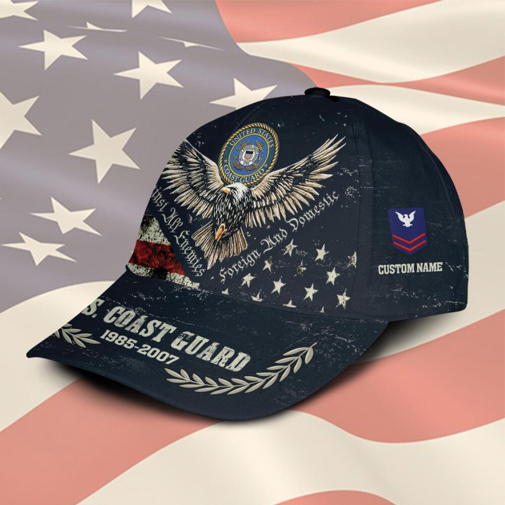 US Coast Guard, E 2 Blue - Classic Cap - Image 2