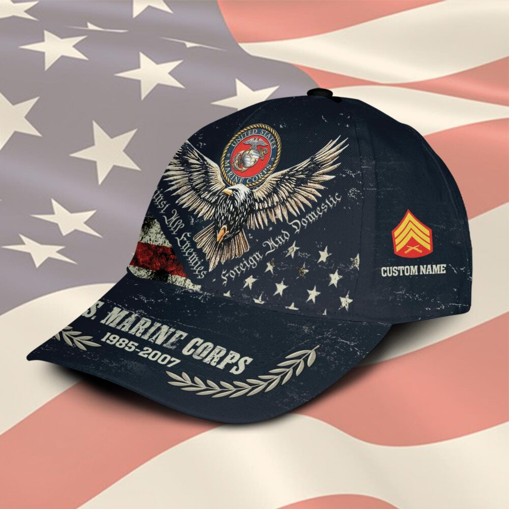 US Marine Corps, Remember - Honor - Respect - Classic Cap - Image 2