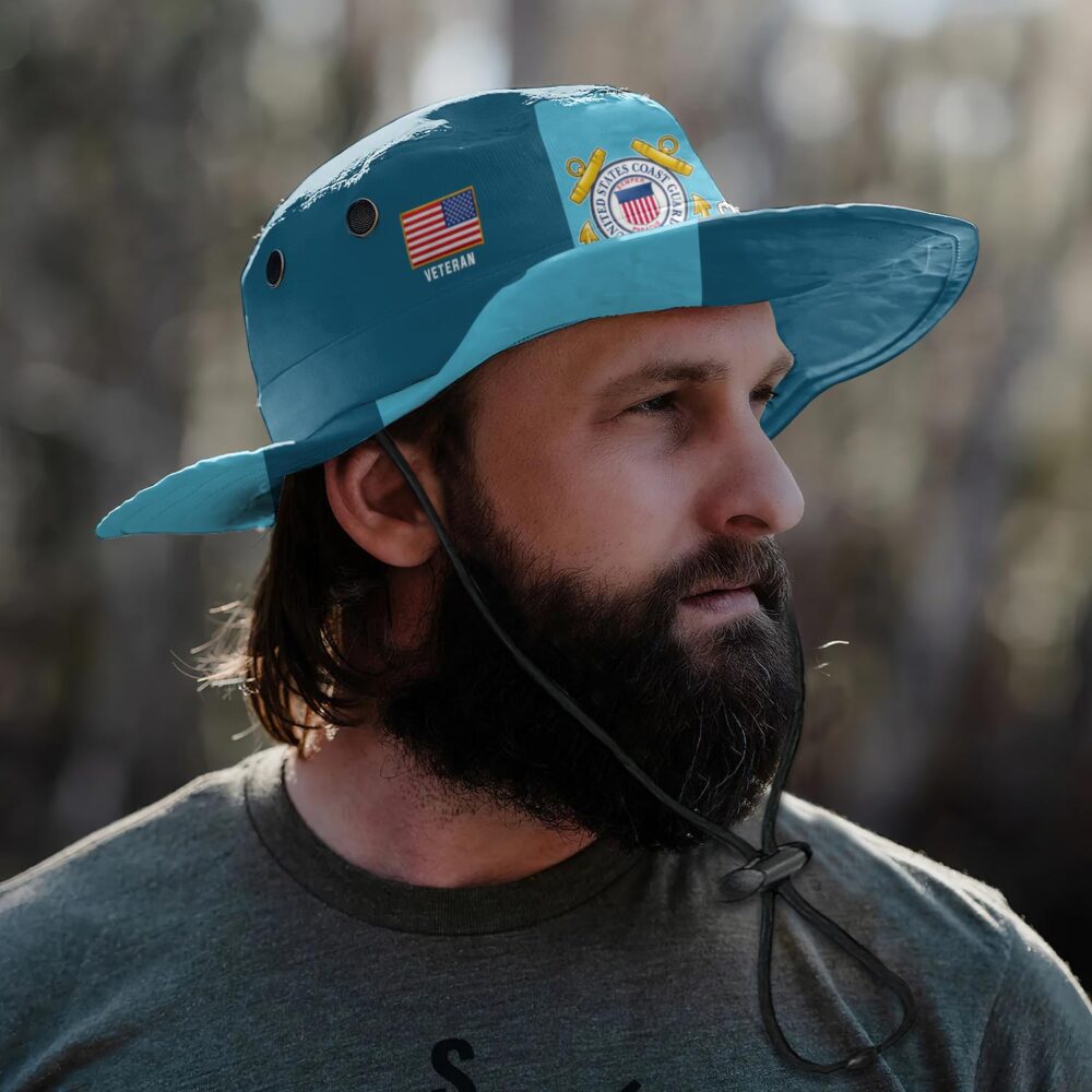 US Coast Guard, No One Gets Left Behind - Boonie Hat - Image 2