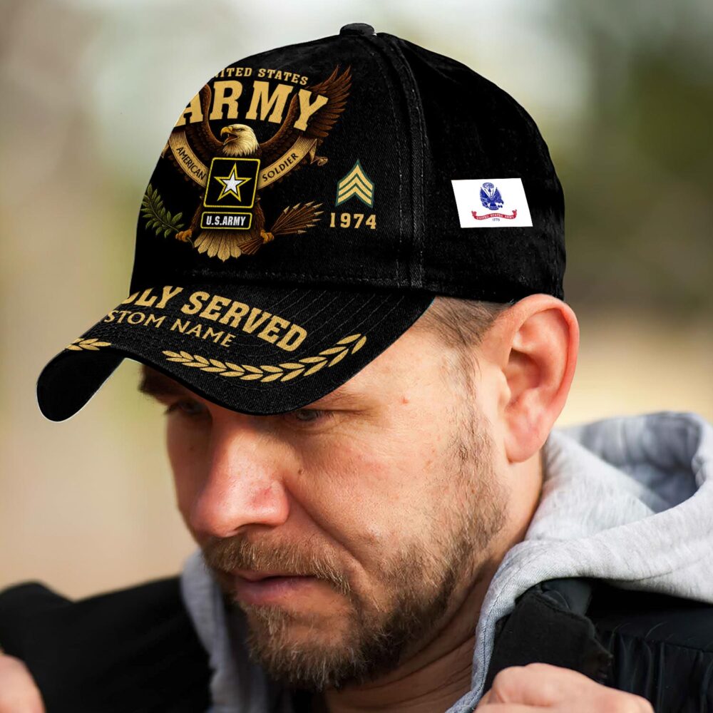 US Army, Proud To Have Served - Classic Cap - Image 3