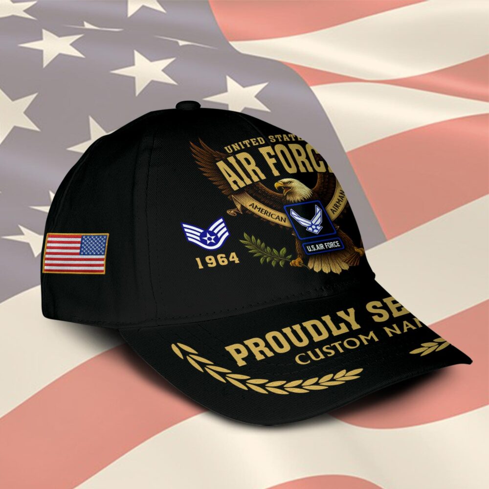 US Air Force, E 2 Air Force Airman - Classic Cap - Image 2
