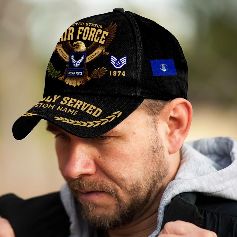 US Air Force, E 2 Air Force Airman - Classic Cap - Image 3