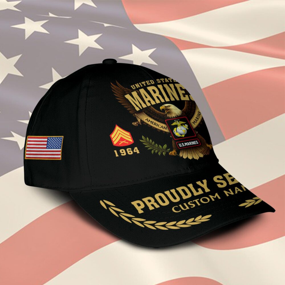 US Marine Corps, O 3 Marines Captain - Classic Cap - Image 2