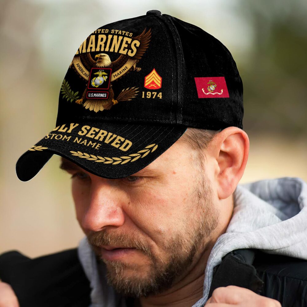 US Marine Corps, O 3 Marines Captain - Classic Cap - Image 3