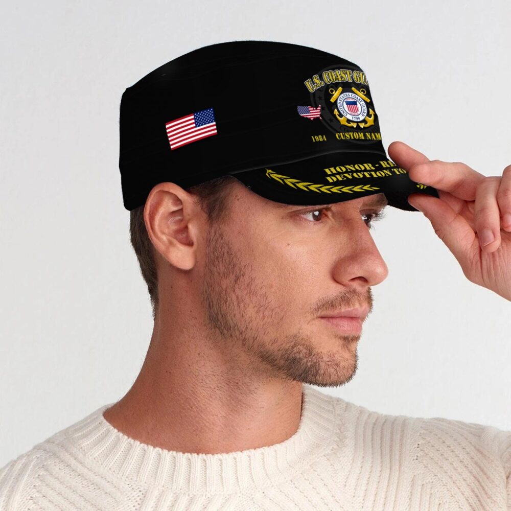 US Coast Guard, Thank a Veteran - Military Cap - Image 3