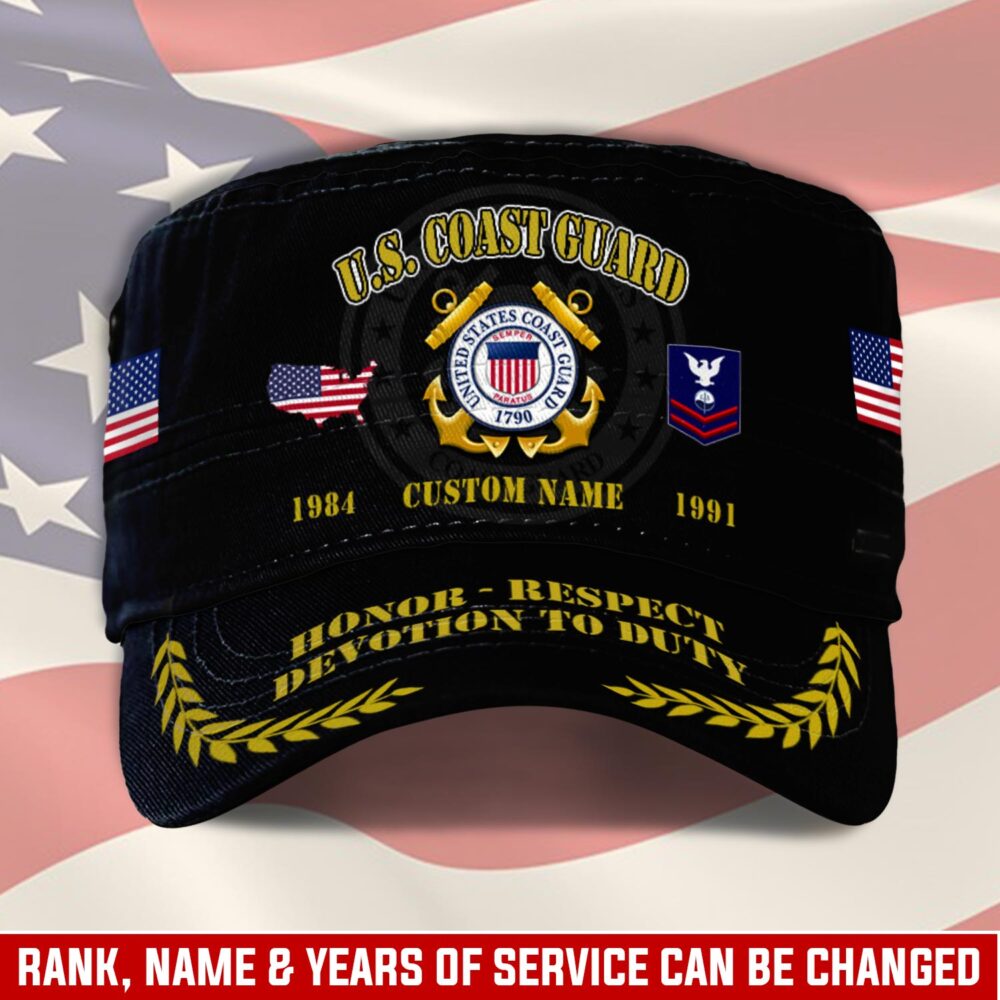 US Coast Guard, Thank a Veteran - Military Cap