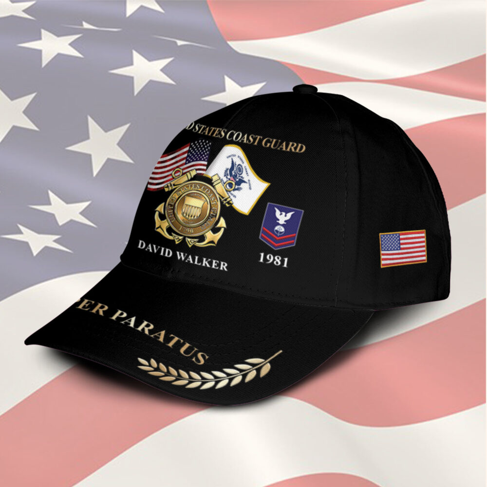 US Coast Guard, E 3 Blue - Classic Cap - Image 2