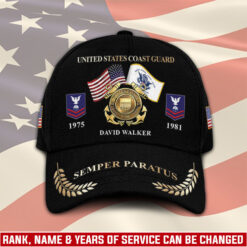US Coast Guard, E 3 Blue - Classic Cap