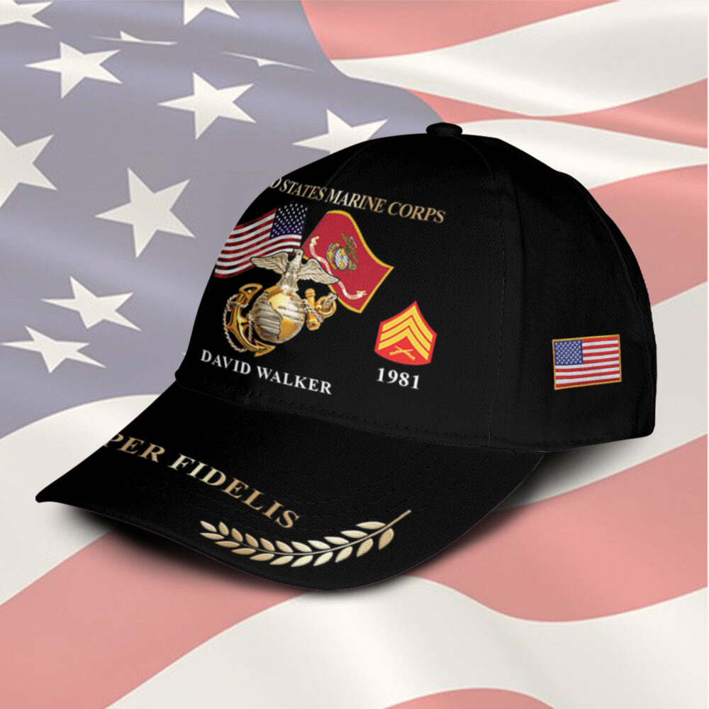 US Marine Corps, Always Remember, Never Forget - Classic Cap - Image 2