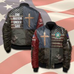US Coast Guard, E 2 White - Bomber Jacket