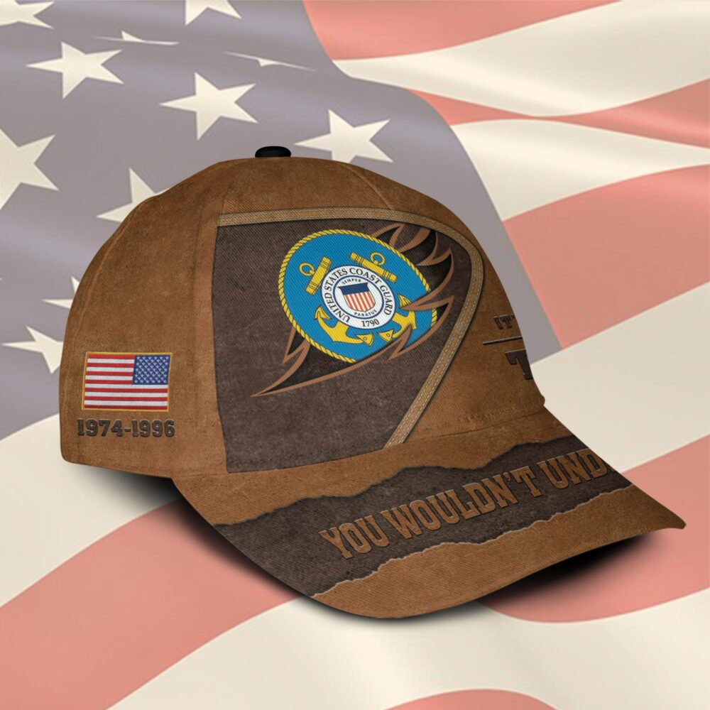 US Coast Guard, E 3 Red - Classic Cap - Image 2