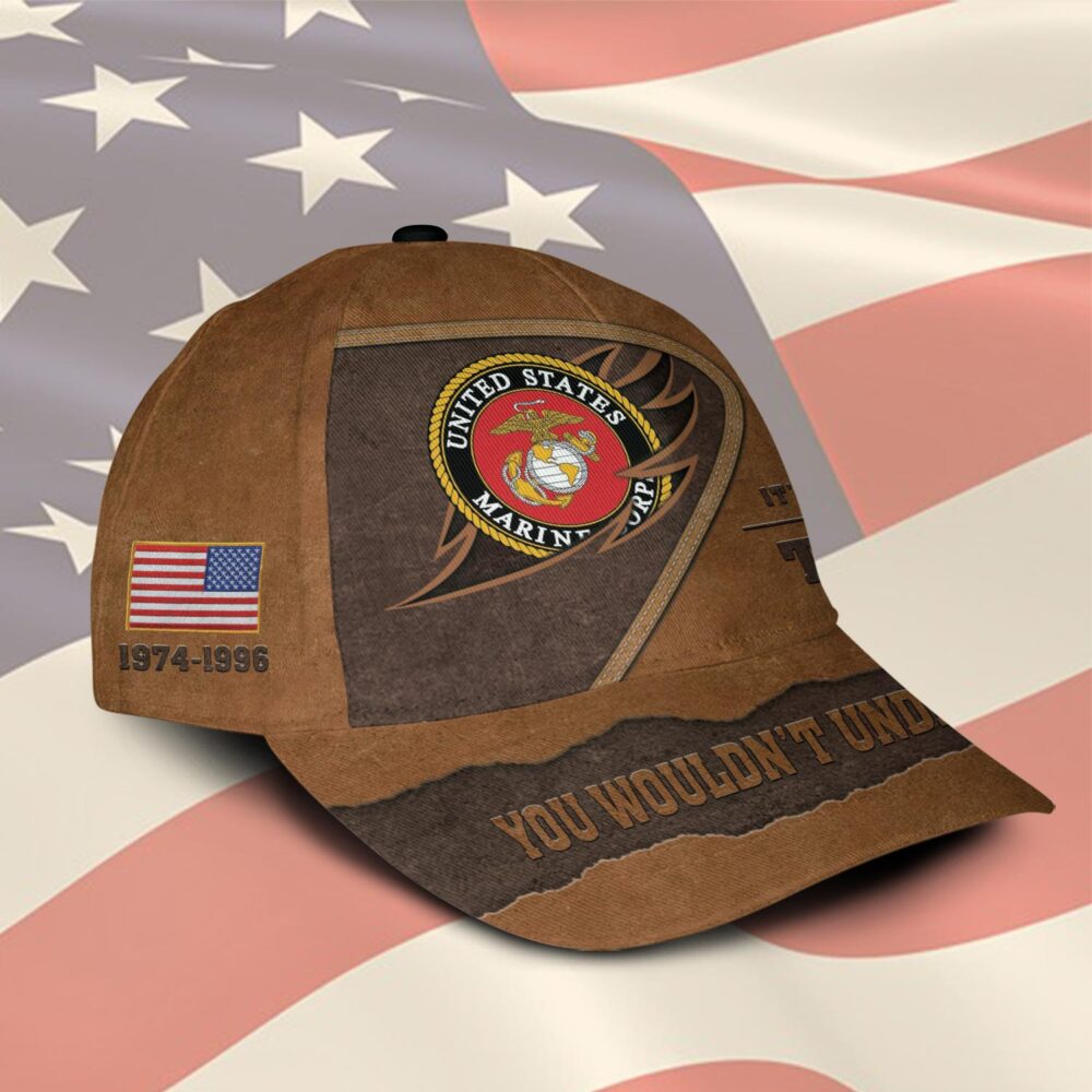 US Marine Corps, No One Fights Alone - Classic Cap - Image 2