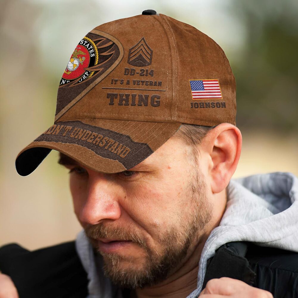 US Marine Corps, No One Fights Alone - Classic Cap - Image 3
