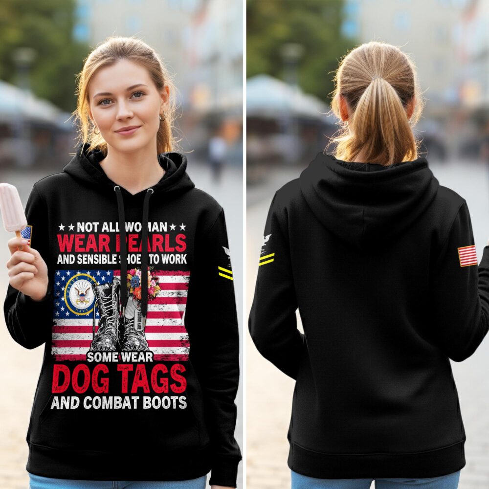 US Navy, Always Remember, Never Forget - Women Hoodie