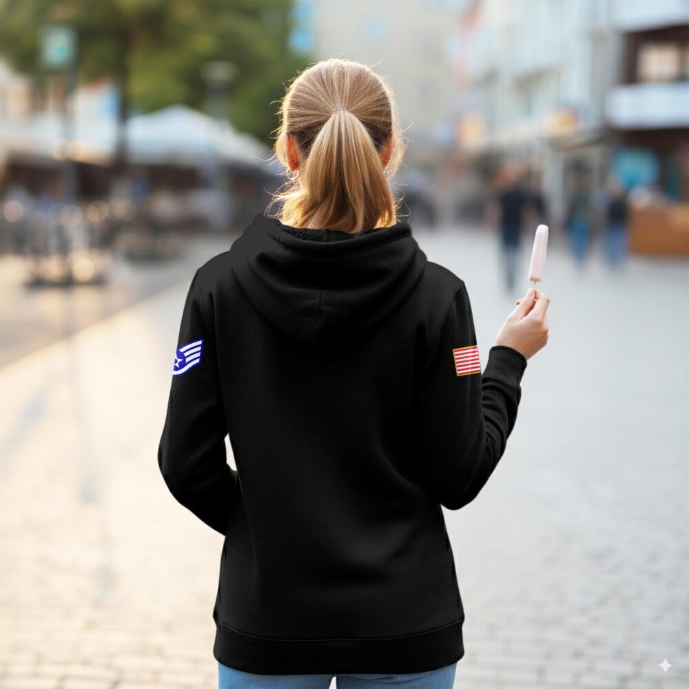 US Air Force , We Own The Sky - Women Hoodie - Image 3