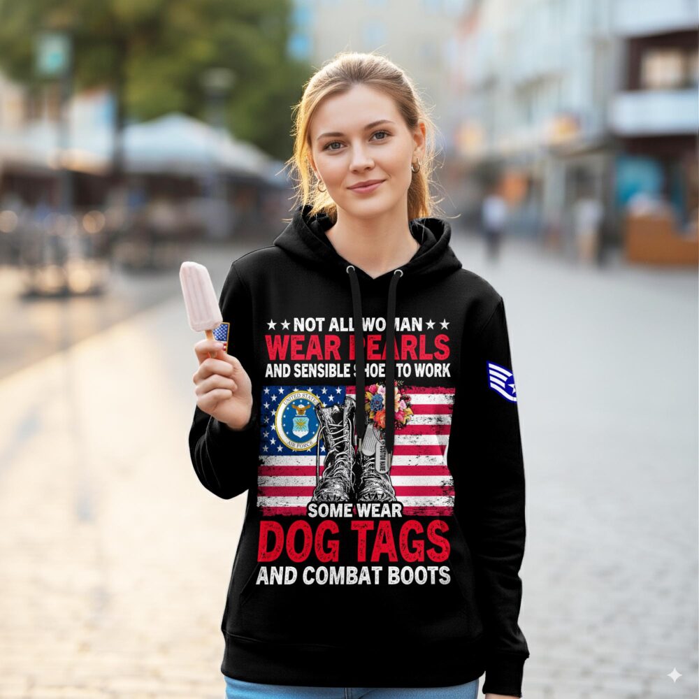 US Air Force , We Own The Sky - Women Hoodie - Image 2