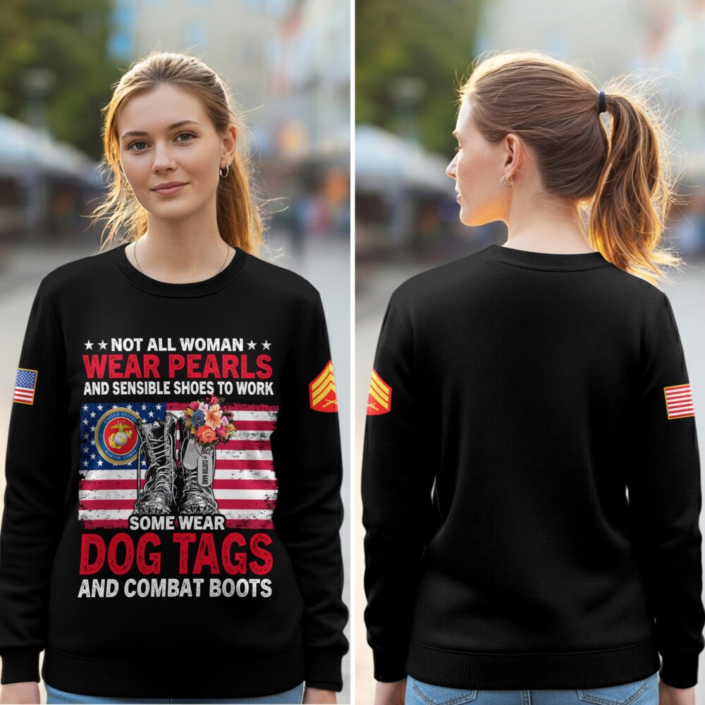 US Marine Corps, Duty, Honor, Country - Women Sweatshirt