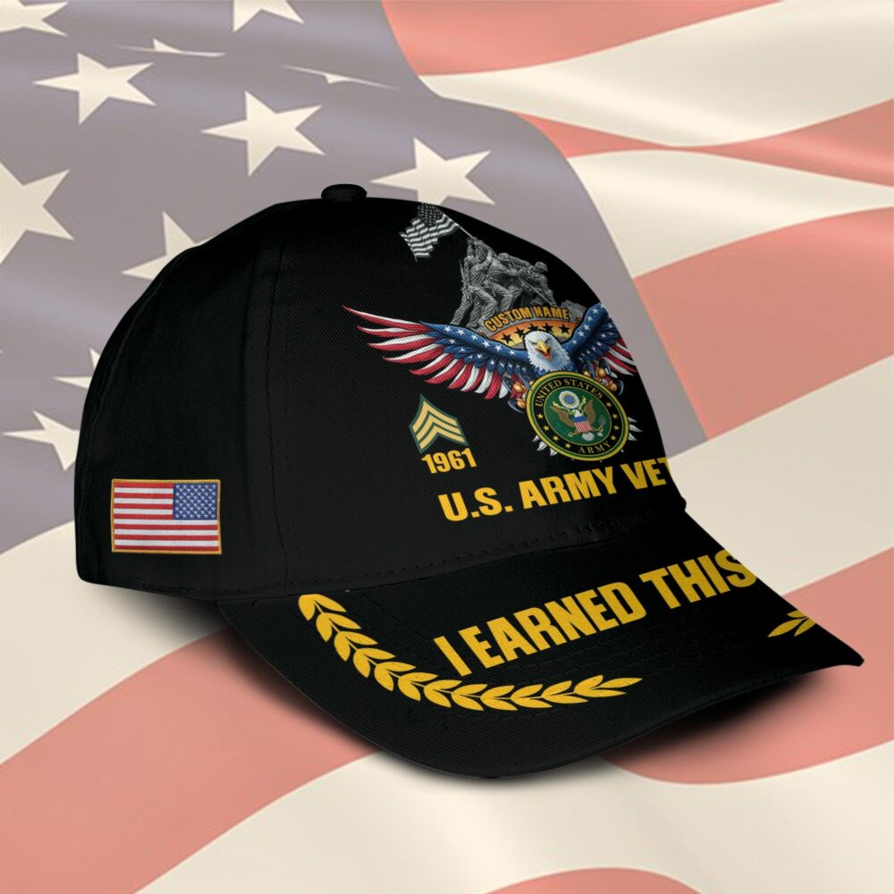 US Army, E 8 Army First Sergeant - Classic Cap - Image 2