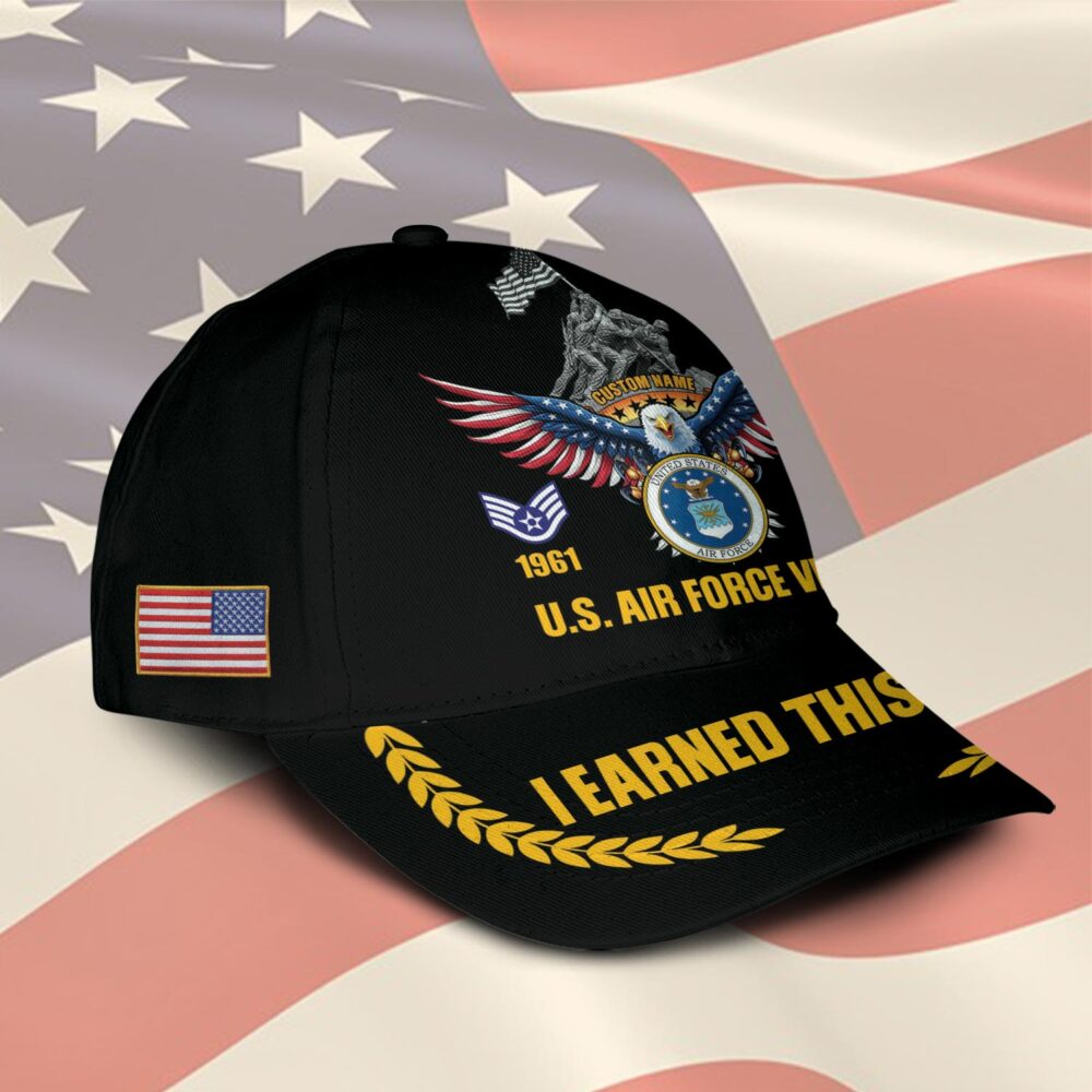 US Air Force, E 9 Air Force Command Chief Master Sergeant - Classic Cap - Image 2
