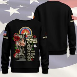 US Marine Corps, W 3 Marines Chief Warrant Officer 3 - Women Sweatshirt