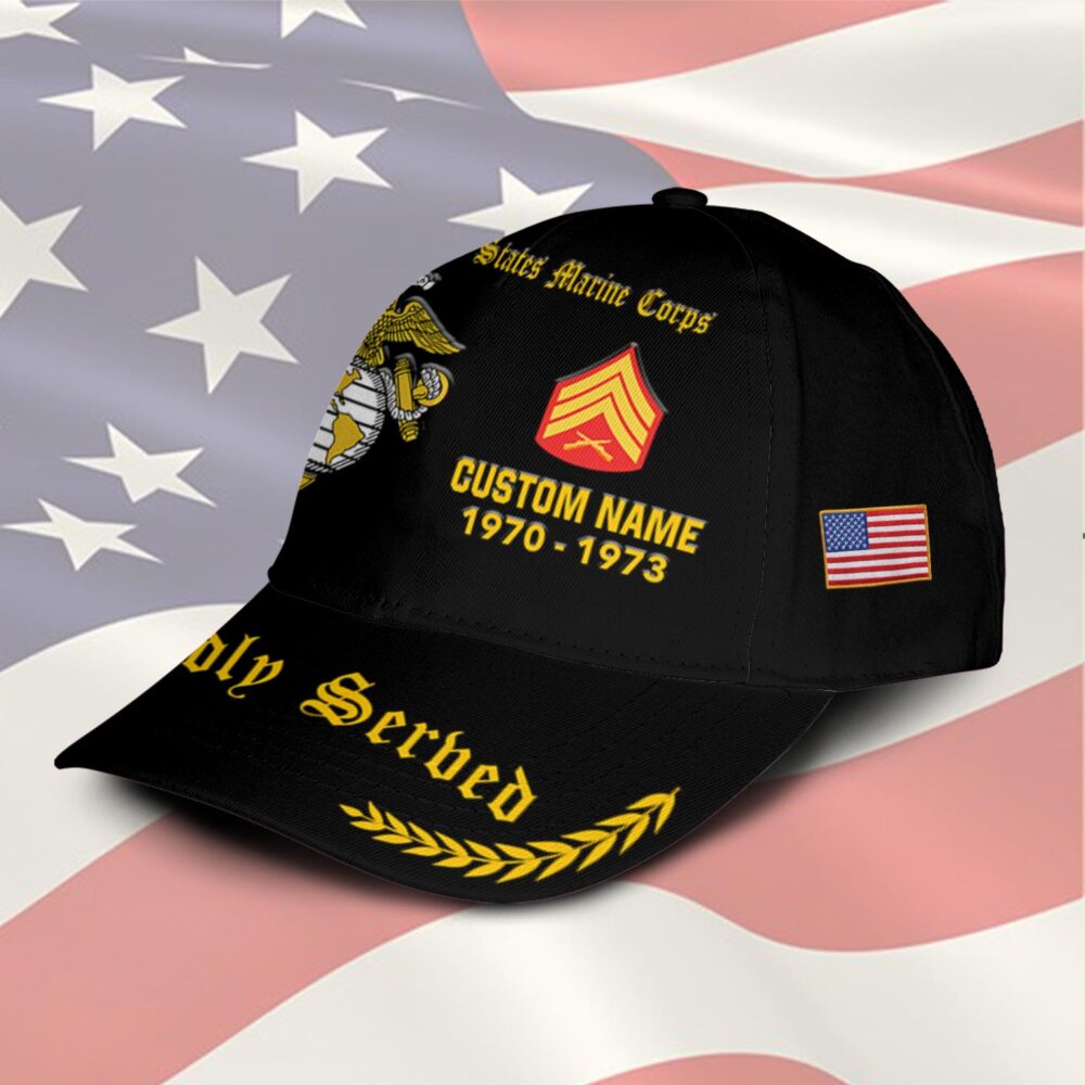 US Marine Corps, Life And Pride - Classic Cap - Image 2