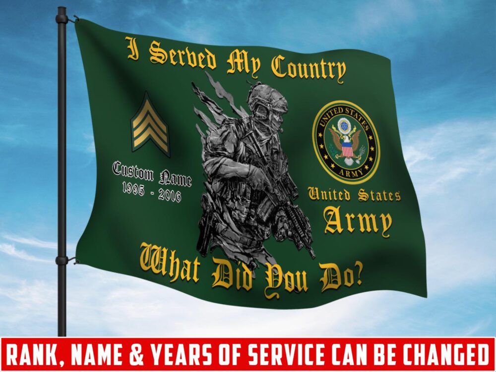 US Army, Be All You Can Be - Flying Flag 2×3 Feet(60×90 Cm)