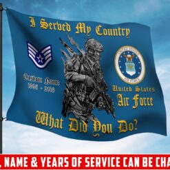 US Air Force, Lest We Forget - Flying Flag 3×5 Feet(90×150 Cm)
