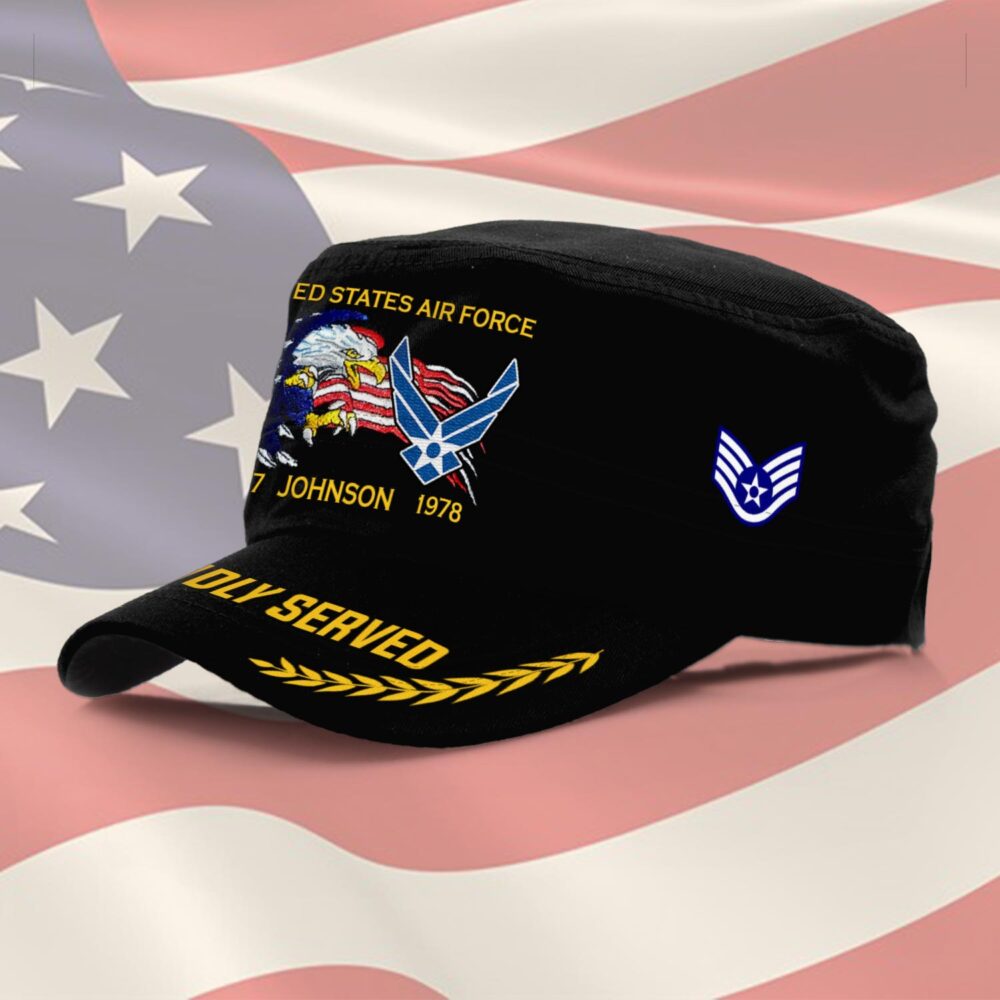 US Air Force , No One Fights Alone - Military Cap - Image 2