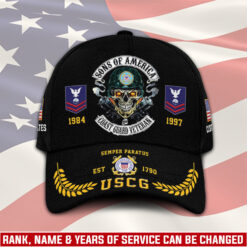 US Coast Guard, Thank a Veteran - Classic Cap