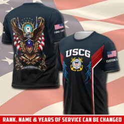 US Coast Guard, Honoring All Who Served - T-Shirt