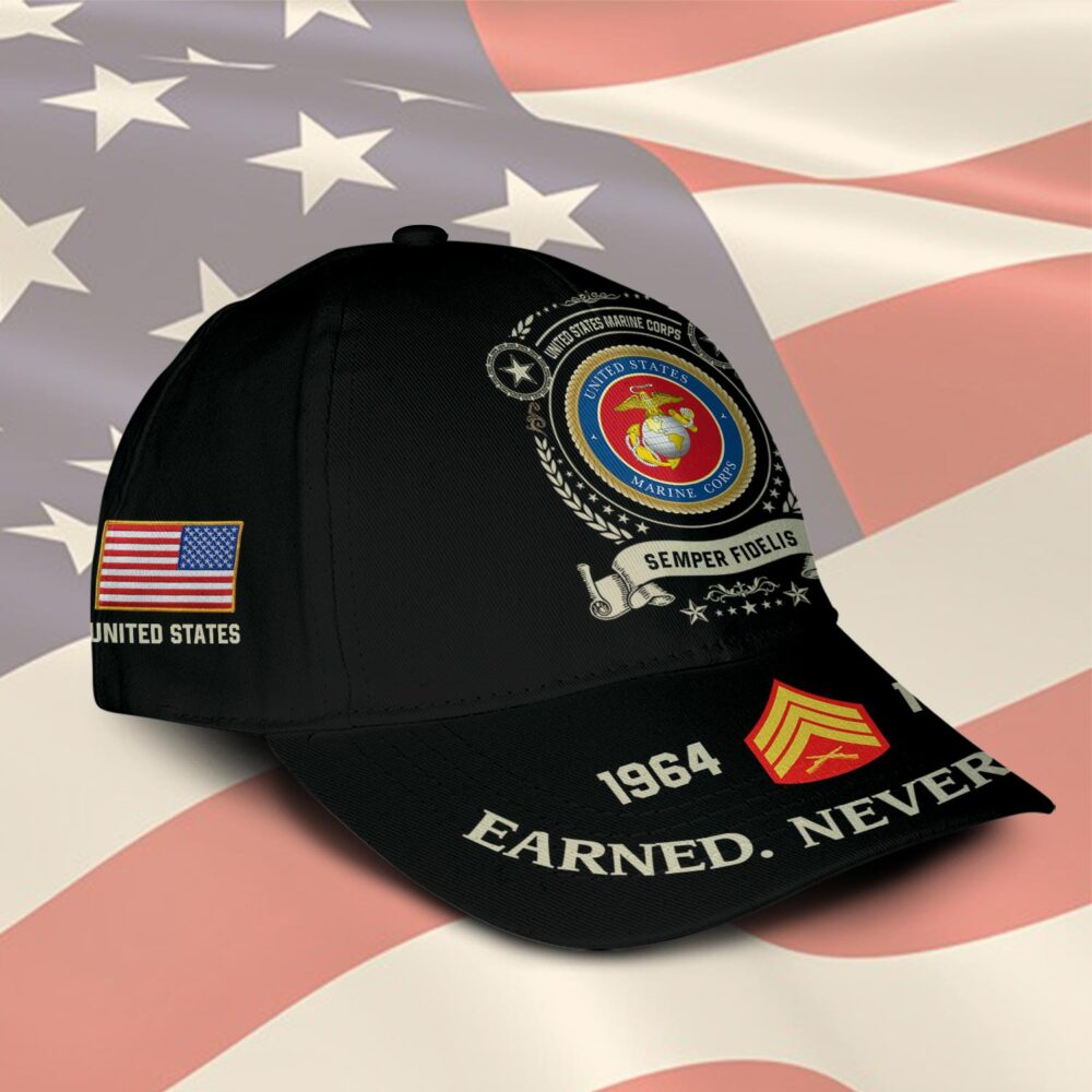 US Marine Corps, Thank a Veteran - Classic Cap - Image 2