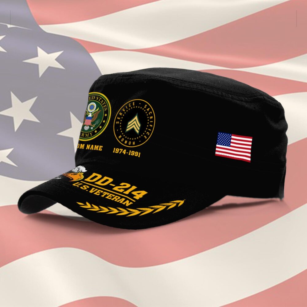 US Army, E 5 Army Sergeant - Military Cap - Image 2