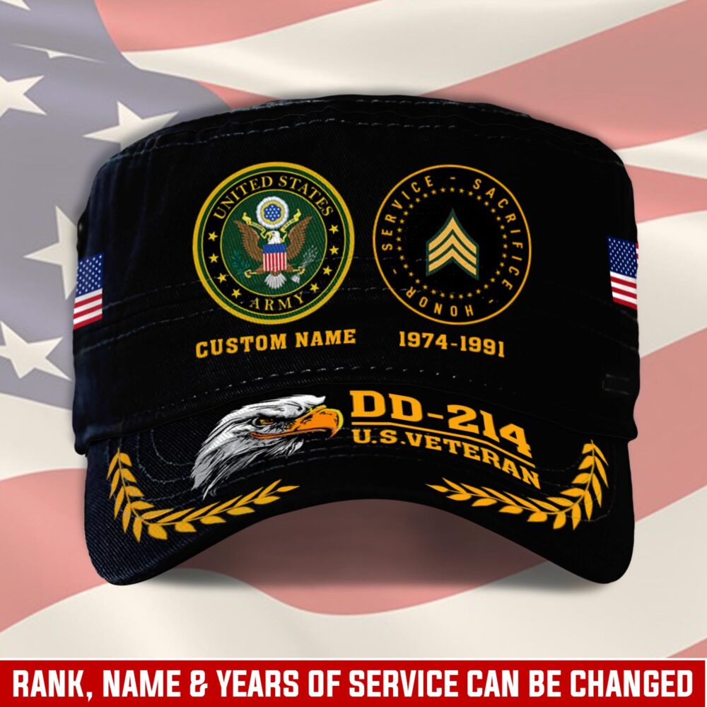 US Army, E 5 Army Sergeant - Military Cap