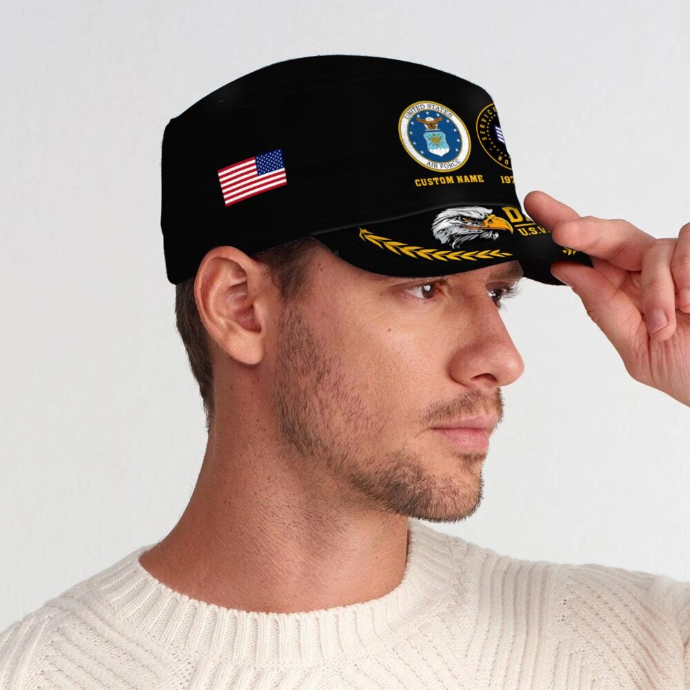 US Air Force , Land Of The Free, Because Of The Brave - Military Cap - Image 3