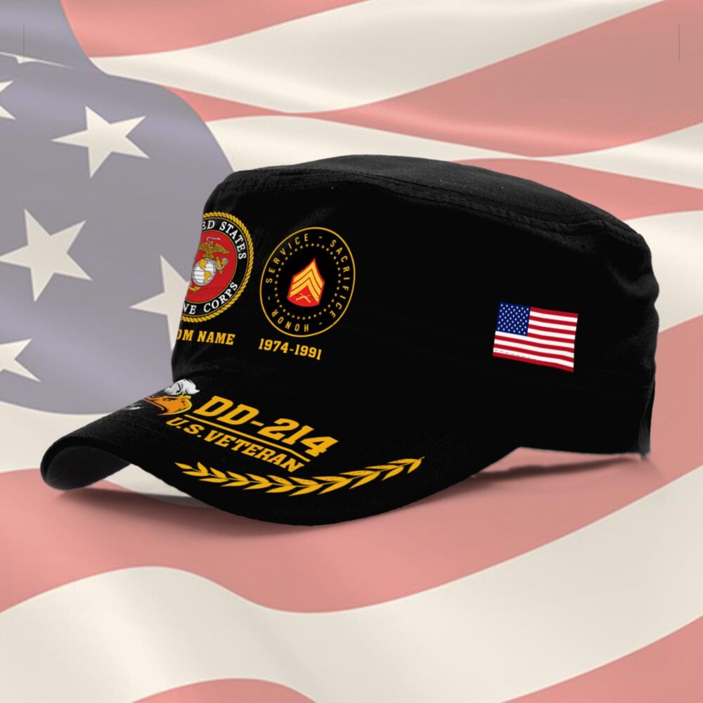 US Marine Corps, Never Retreat, Never Surrender - Military Cap - Image 2
