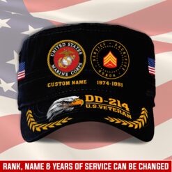 US Marine Corps, Never Retreat, Never Surrender - Military Cap