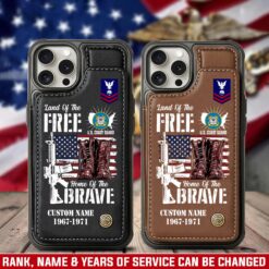 US Coast Guard, Always Ready - Leather Flip Phone Case