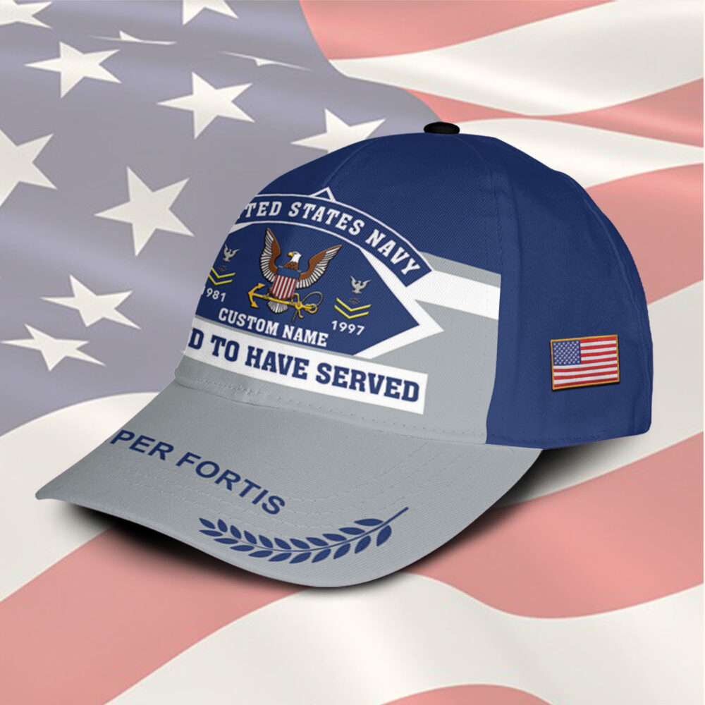 US Navy, E 9 Gold - Classic Cap - Image 2