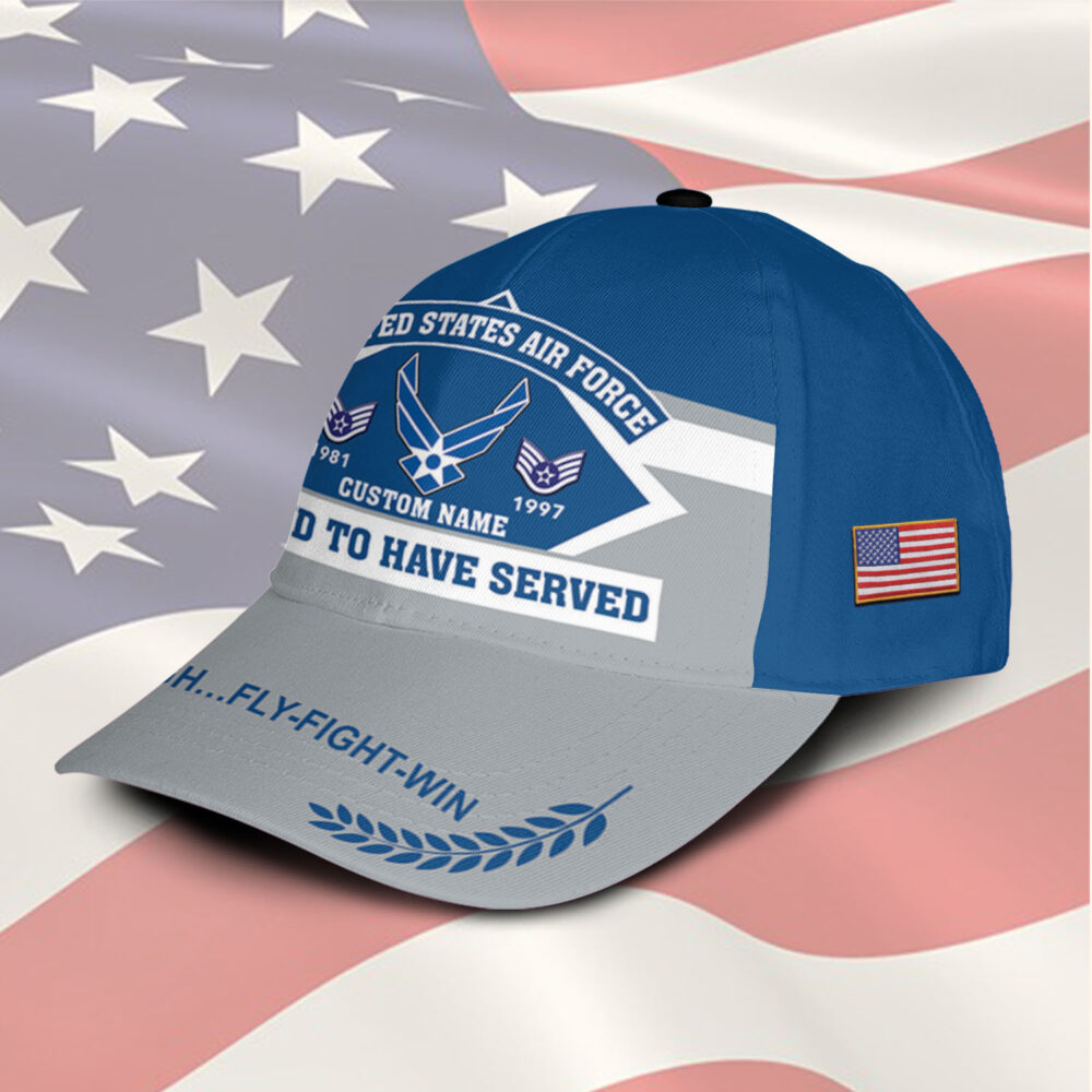 US Air Force, E 8 Air Force Senior Master Sergeant - Classic Cap - Image 2