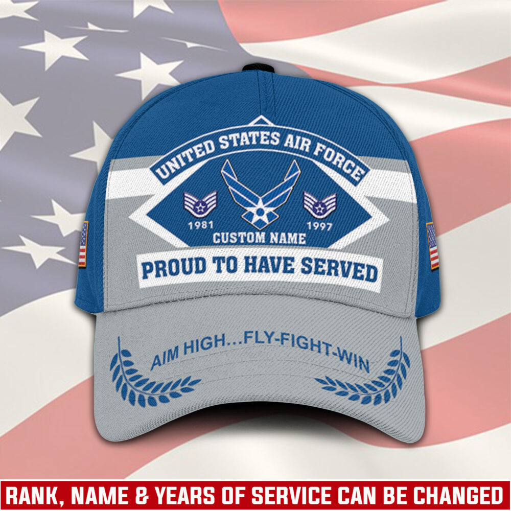US Air Force, E 8 Air Force Senior Master Sergeant - Classic Cap